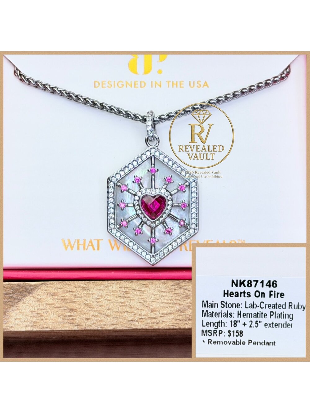Hearts On Fire - July Birthday 2026